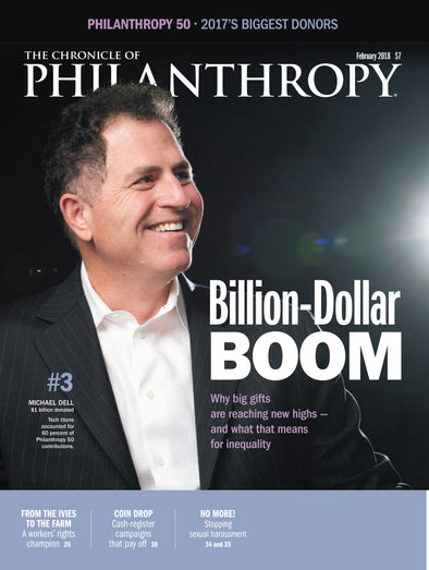 The Chronicle of Philanthropy, February 2018