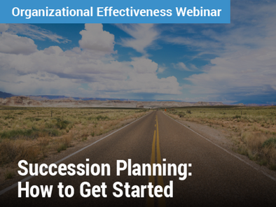 Organizational Effectiveness Webinar: Succession Planning: How to Get Started - image of a road