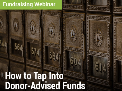 Fundraising Webinar: How to Tap Into Donor-Advised Funds - image of numbered mail boxes