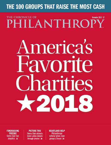 The Chronicle of Philanthropy, November 2018