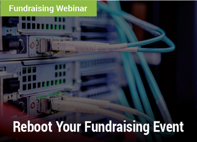 Fundraising Webinar: Reboot Your Fundraising Event - image of wires plugged into a computer drive
