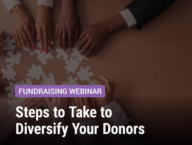 Fundraising Webinar: Steps to Take to Diversity Your Donors - image of people playing with puzzle pieces