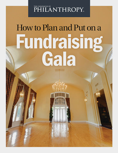 How to Plan and Put on a Fundraising Gala Collection - Cover image of a gala hall