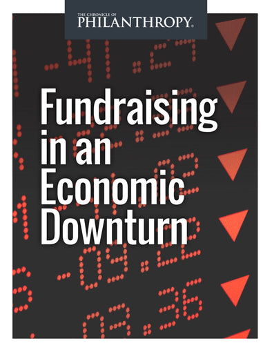 Chronicle of Philanthropy Collection: Fundraising in an Economic Downturn - Image of the stock market
