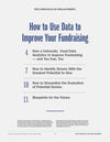 Chronicle of Philanthropy Collection: How to Use Data in Your Fundraising - Table of Contents