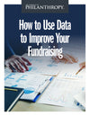 Chronicle of Philanthropy Collection: How to Use Data in Your Fundraising - Image of papers with charts, graphs, and data points