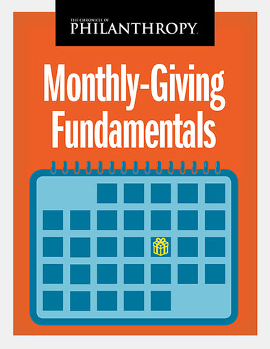 Monthly-Giving Fundamentals Collection - Cover image of a calendar
